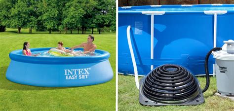 how to heat intex pool